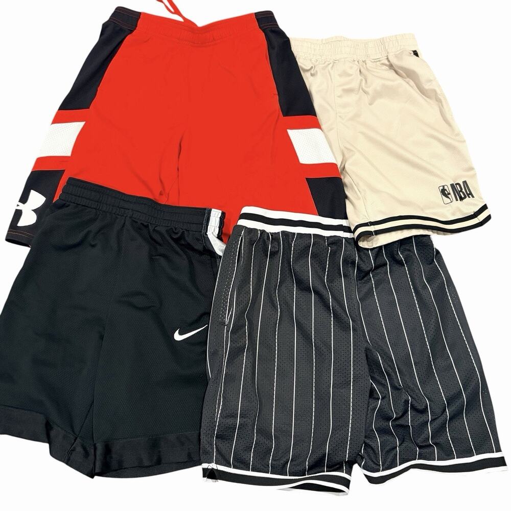 Boys Athletic Shorts Size Large Nike, Champion, Under Armour, NBA